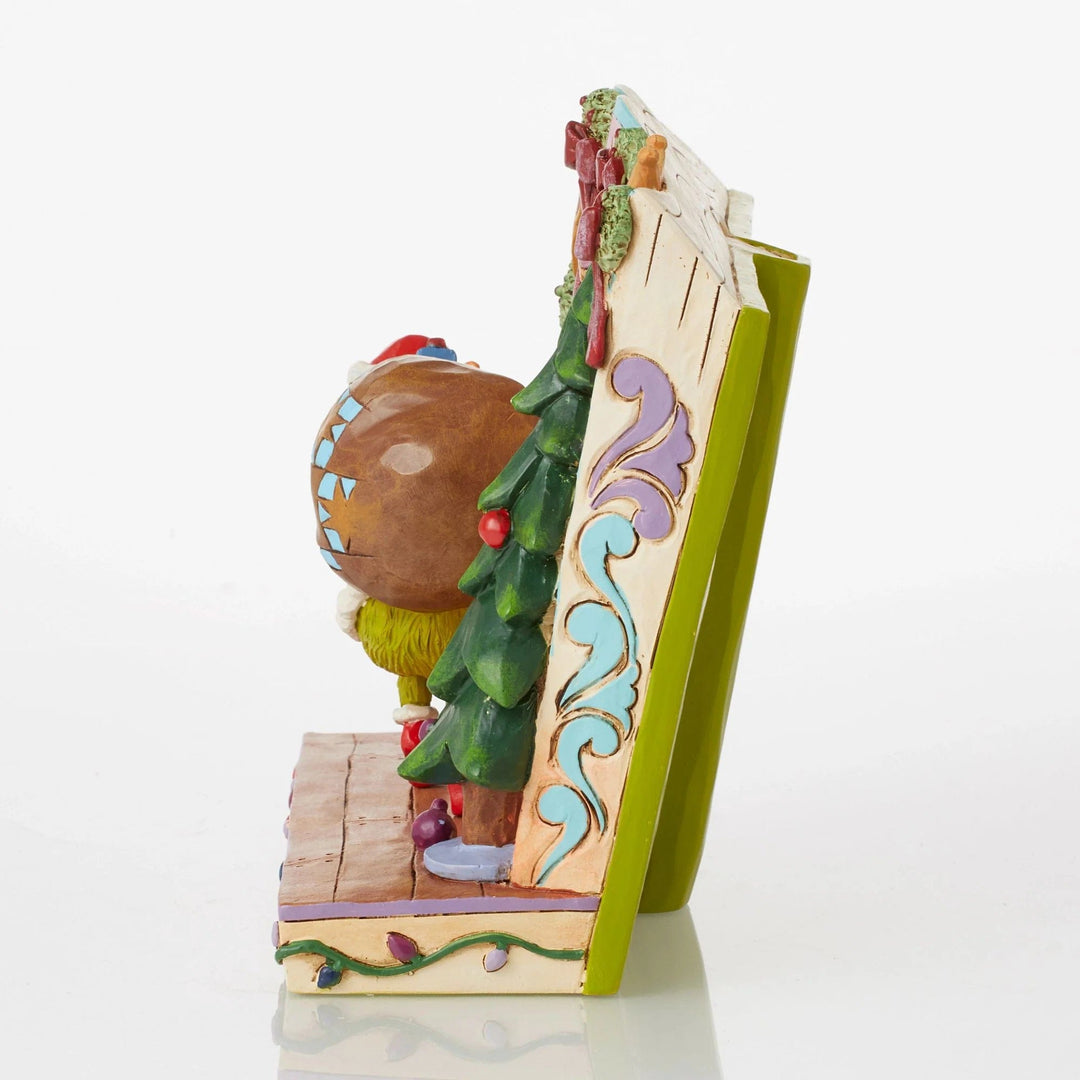 Julepynt Grinch bok, julepynt (16 cm)
