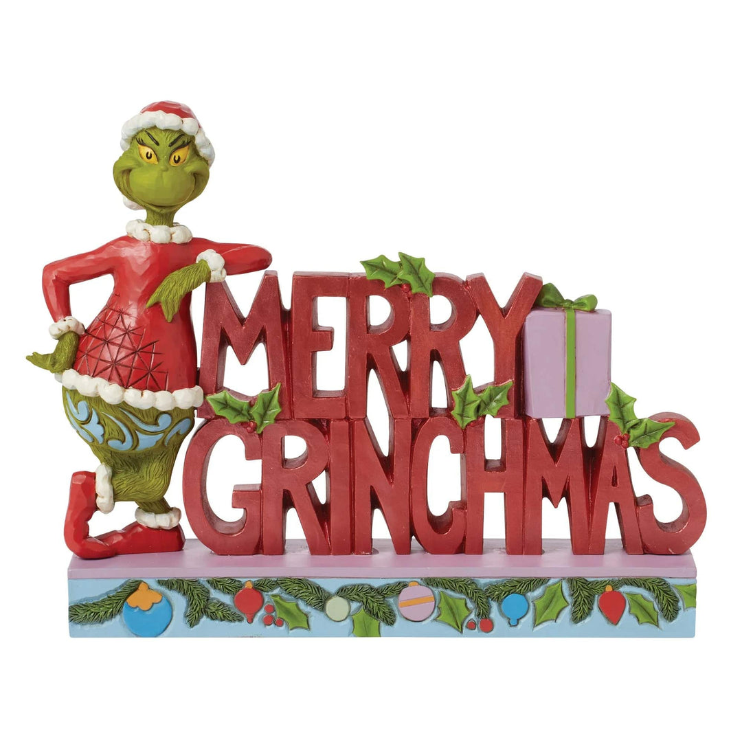 julepynt Merry Grinchmas (18 cm)