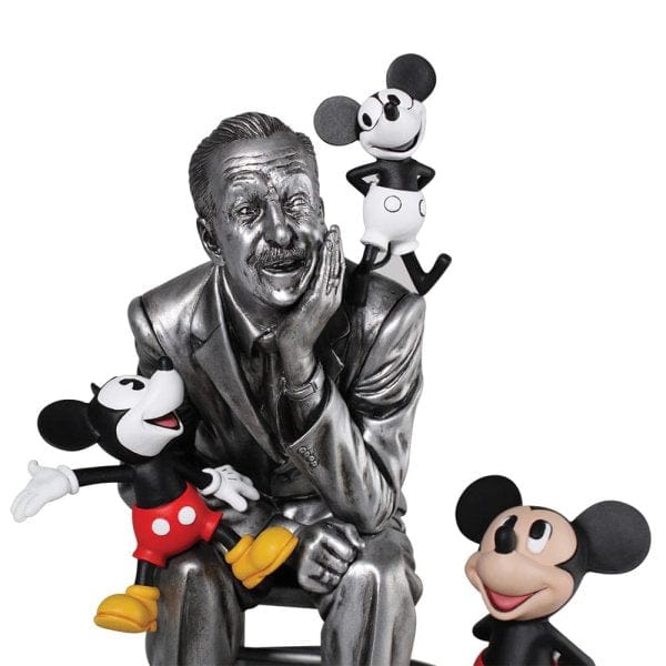 Julepynt Walt og Mikke Mus gjennom årene - Disney 100 (28,5 cm)