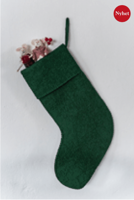 julestrømpe Julestrømpe, ullfilt (45 cm)