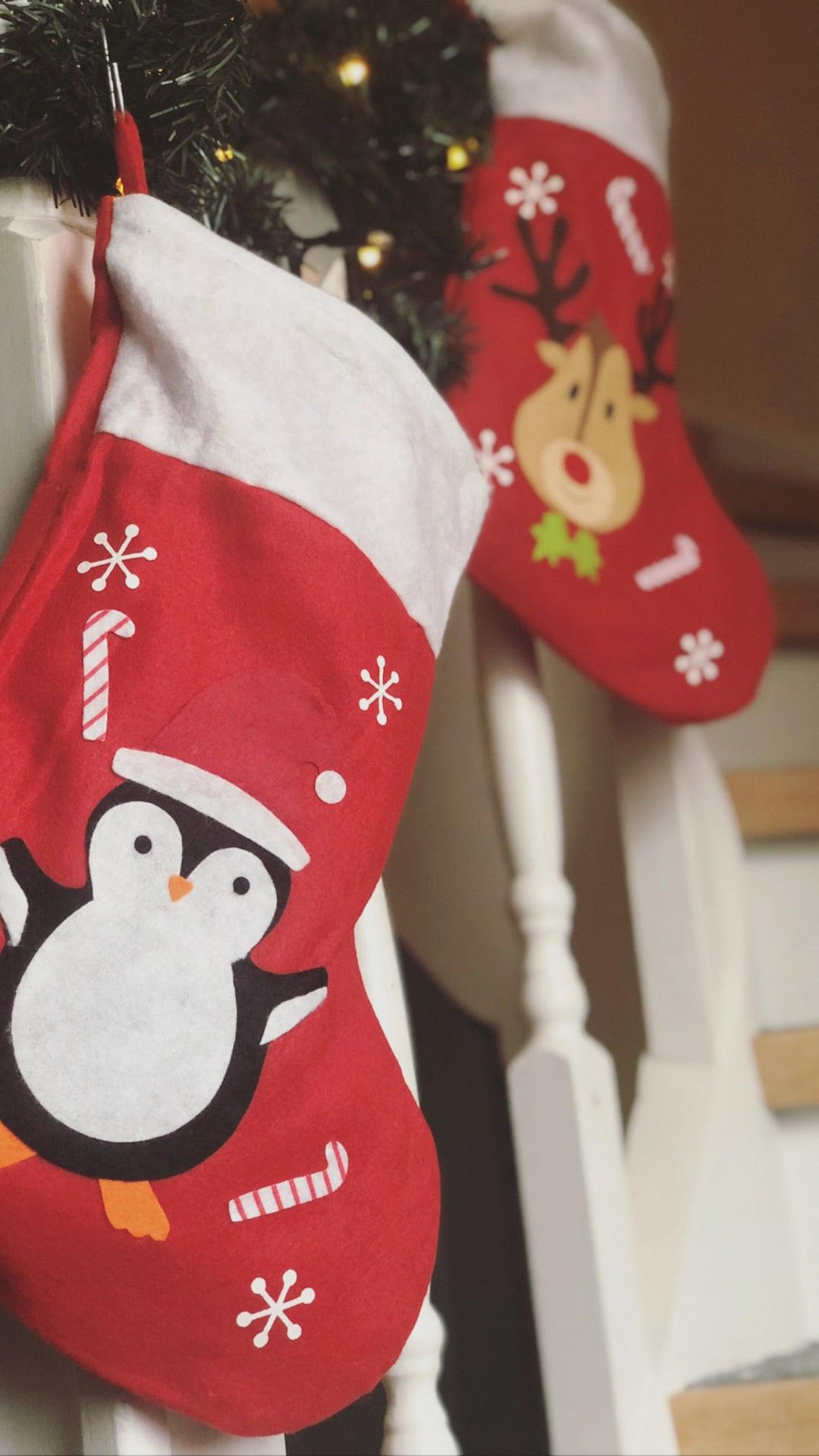 julestrømpe Pingvin Julestrømper med motiv, 45cm
