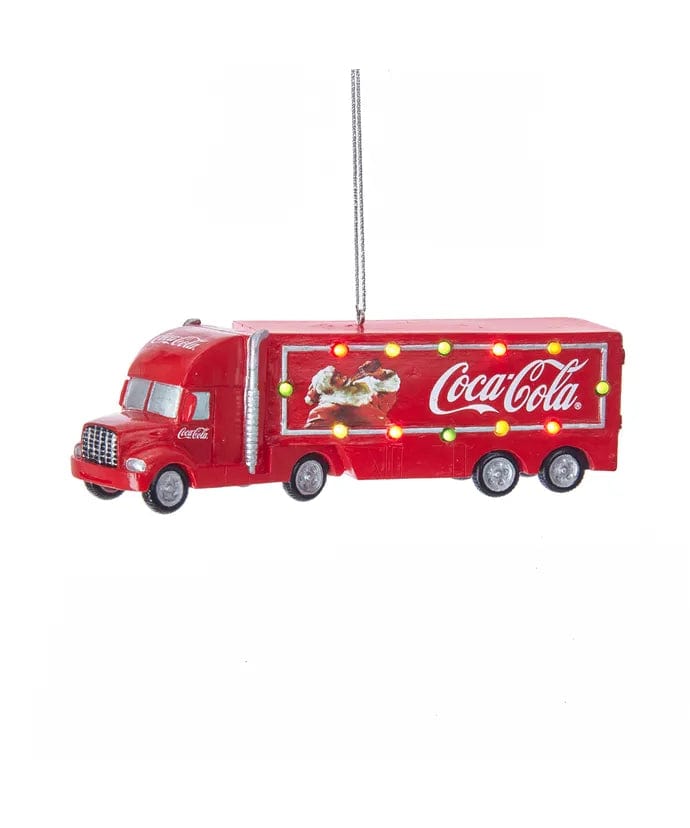 Juletrepynt Coca-Cola® lastebilen m/lys (13 cm)