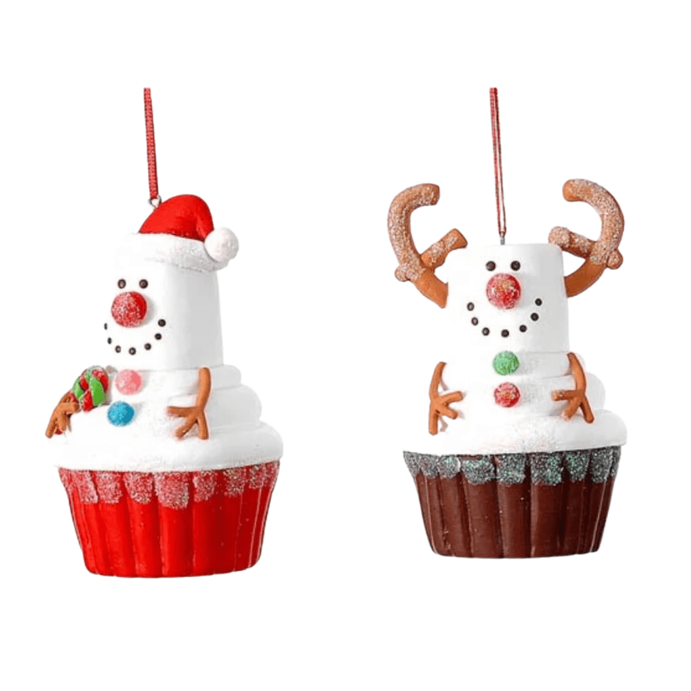 juletrepynt Jule cupcakes (10 cm)