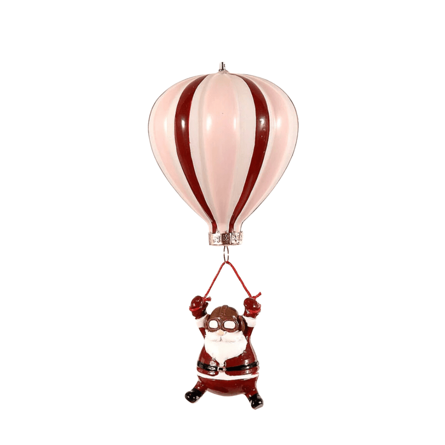 juletrepynt Julenissen og luftballongen (14 cm)