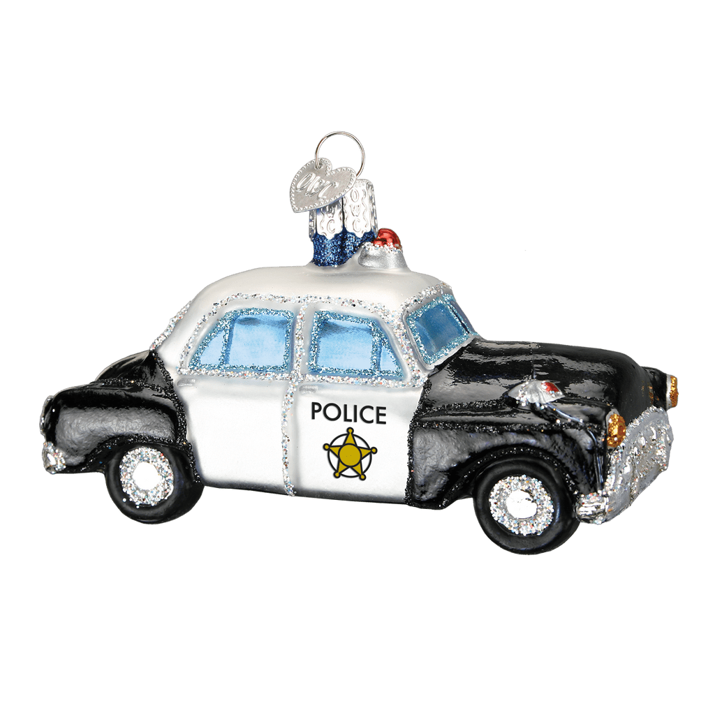 juletrepynt Politibil (10 cm)