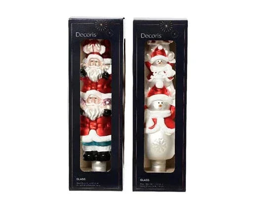 Snømann/julenisse juletrespir (31 cm) - Juletrepynt.no