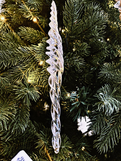 Stor istapp, 1stk (27cm) - Juletrepynt.no