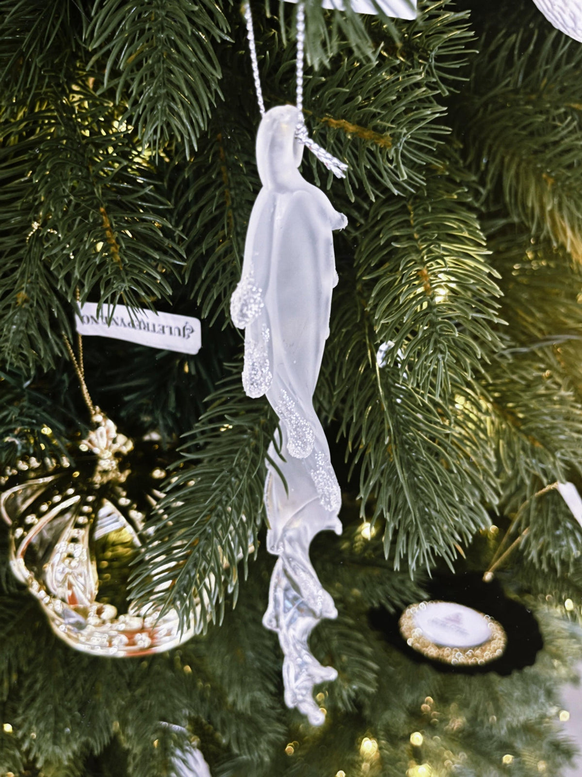 Stor istapp, 1stk (27cm) - Juletrepynt.no