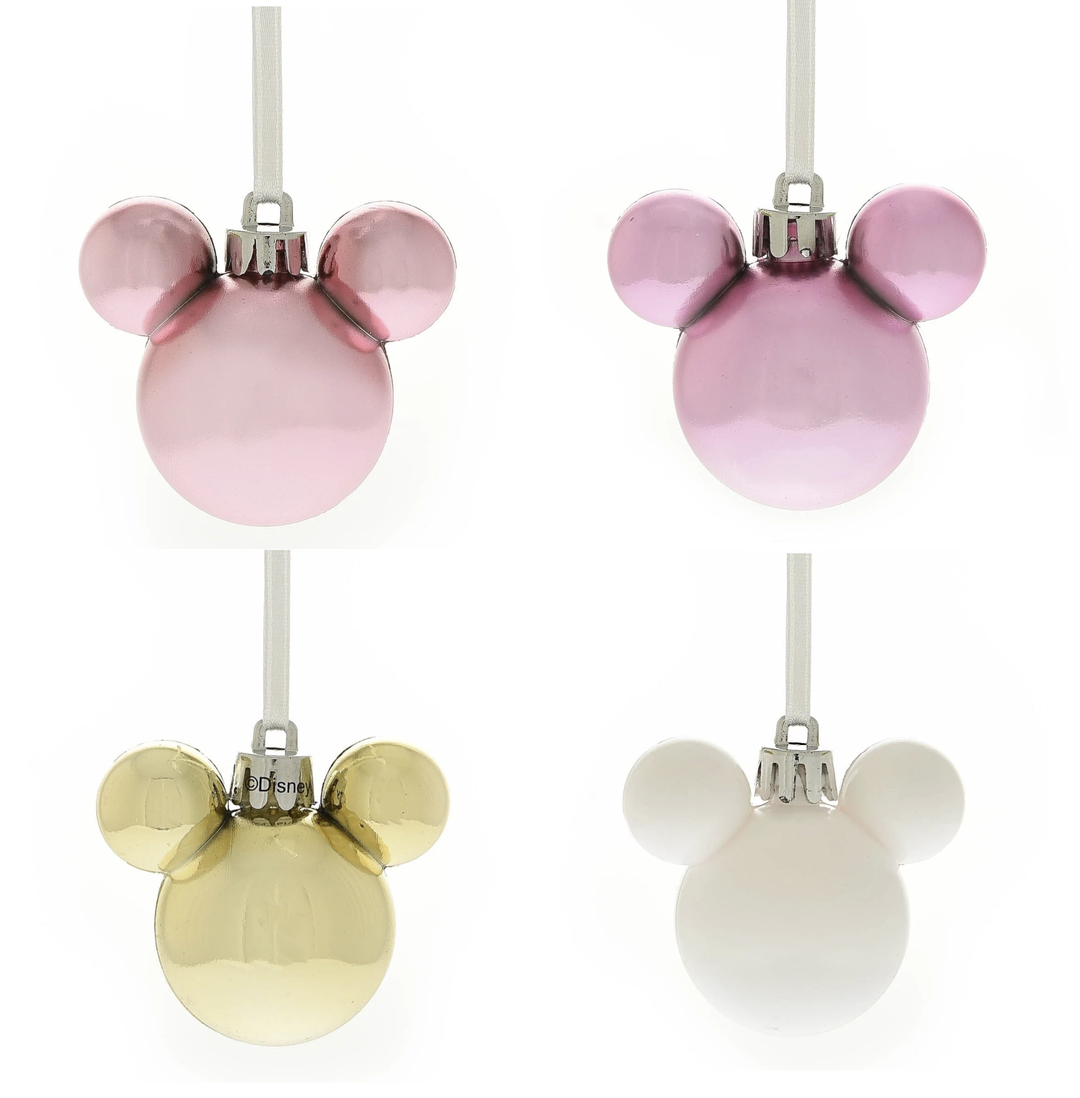 Disney julekuler - Mini Mikke Mus 8 stk (4 cm) - Juletrepynt.no