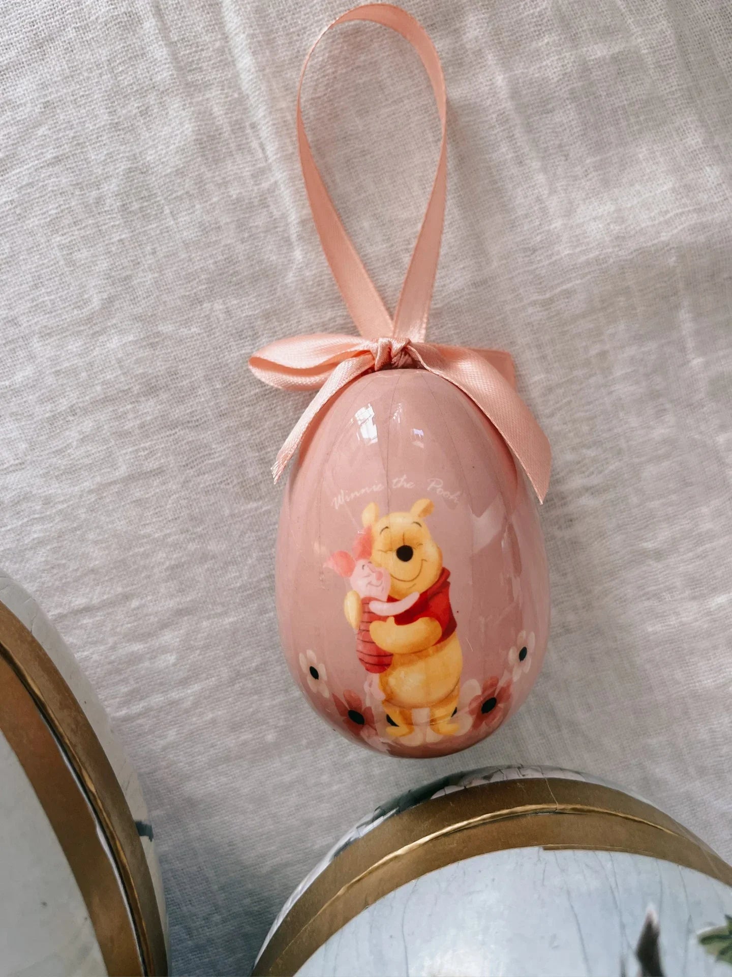 Disney påskeegg, Ole Brumm 4 stk (7,5 cm) - Juletrepynt.no
