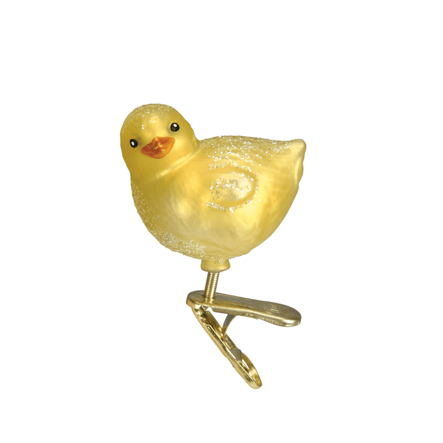 påske Påskekylling på klype, glass (4,4 cm)