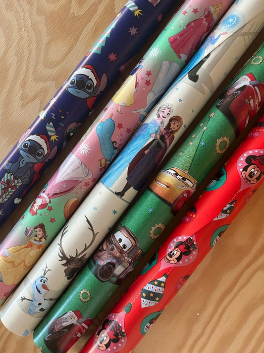 Disney gavepapir 200 cm - Juletrepynt.no