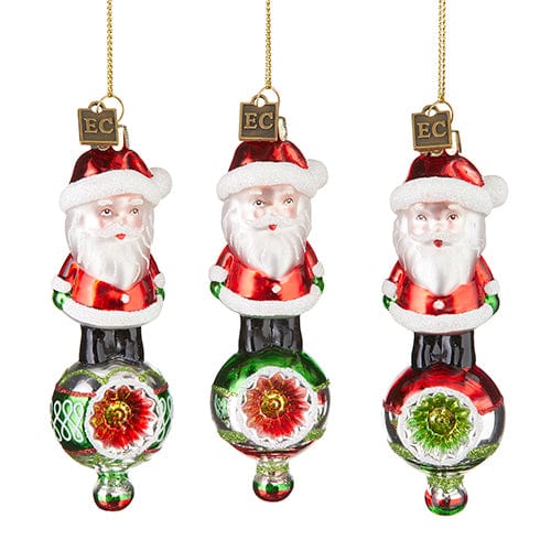 Juletrepynt Retro nisse m/ reflektor (12 cm)